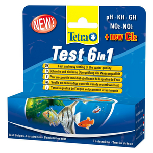 Tetra Test 6 in 1 - 25 Strips