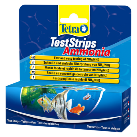 Tetra TestStrips Ammonia - 25 Strips