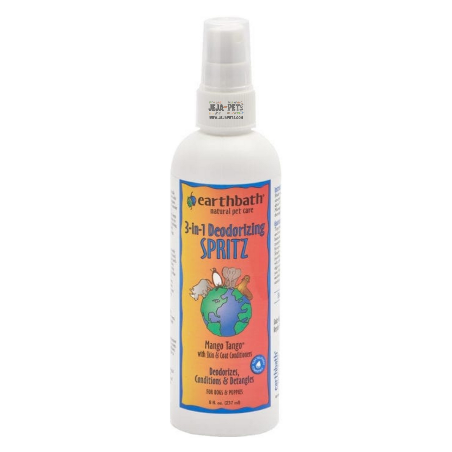 Earthbath 3-in-1 Deodorizing Spritz Mango Tango - 236ml