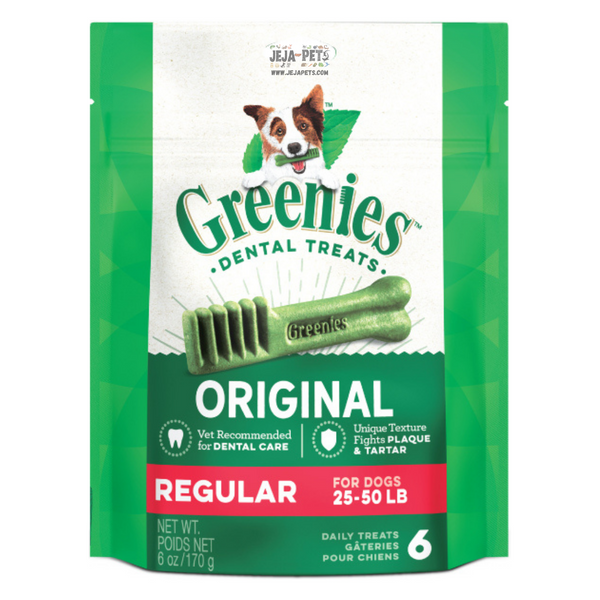 Greenies™ Original Regular Size Dog Dental Treats - 170g / 340g