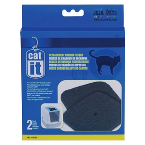 Catit Hooded Cat Pan Replacement Carbon Filters - 2 pcs