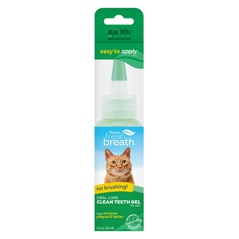 Tropiclean Fresh Breath Oral Care Gel (For Cats) - 59ml