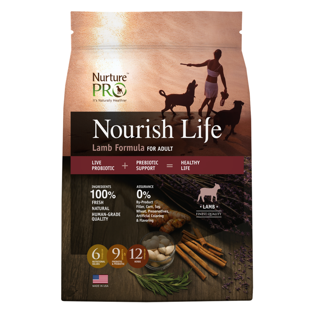 Nurture Pro Nourish Life Lamb - 1.81kg / 5.67kg / 11.79kg