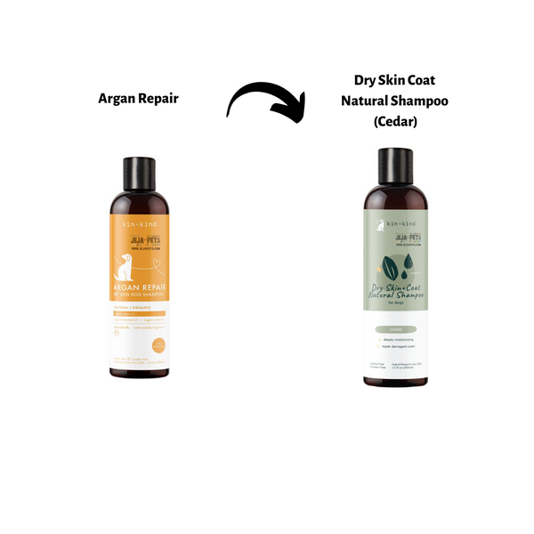 Kin+Kind Dry Skin+Coat Natural Shampoo (Cedar) - 354ml / 1 Gallon