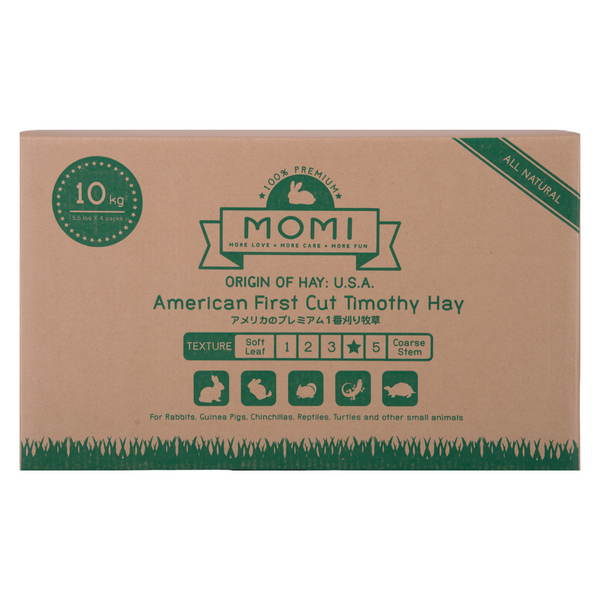 Momi First Cut Timothy Hay - 1kg / 2.5kg / 10kg
