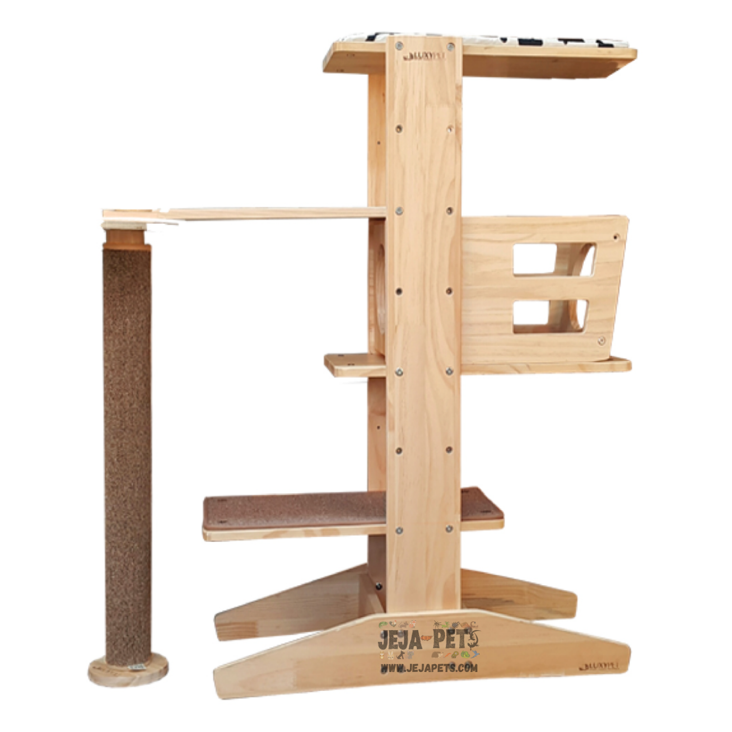 [DISCONTINUED] Luxypet Aaron 3-3 Tower Set 1 Basic Cat Condo - 76 x 34 x 115 cm