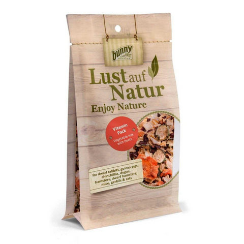 Bunny Nature Lust auf Natur (Vitamin Pack - Veggie Mix with Beets) - 50g