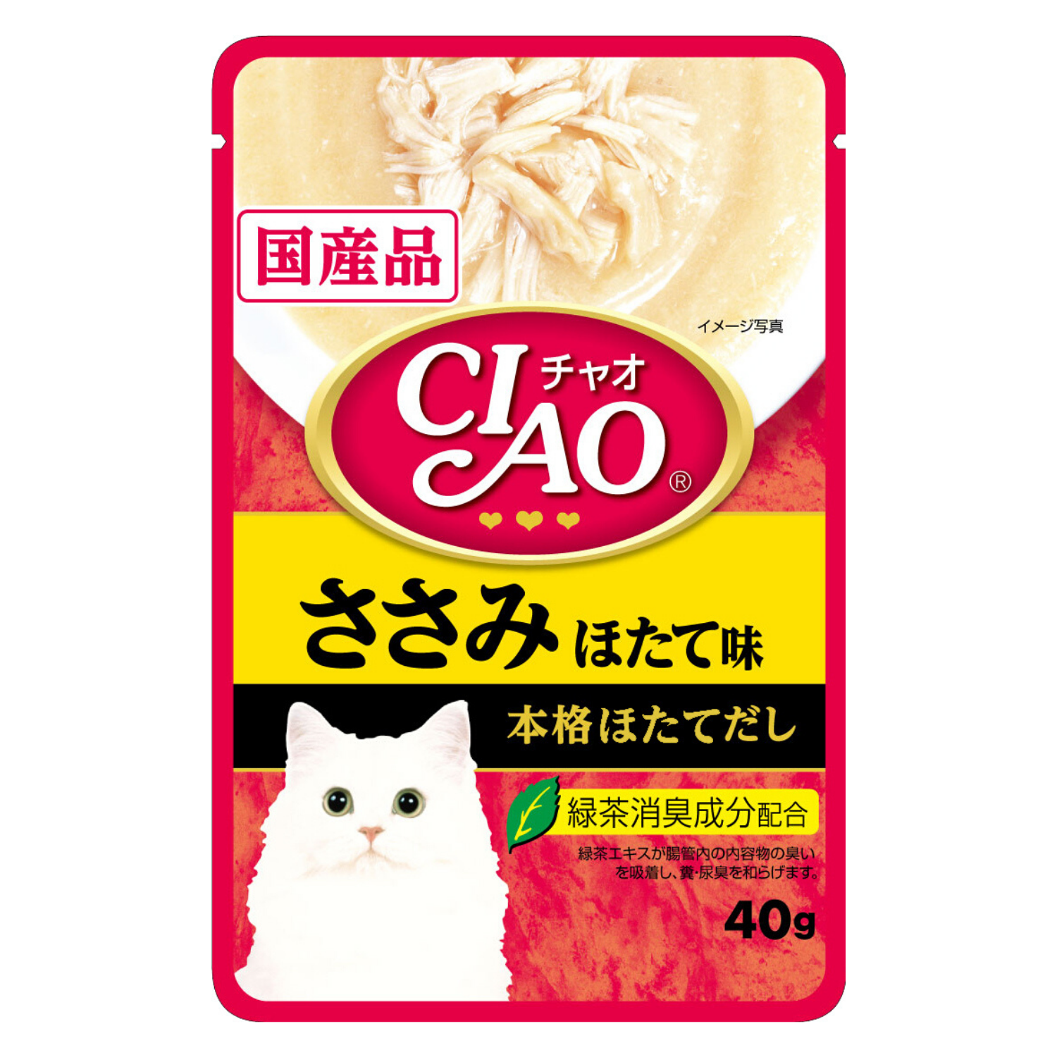 Ciao Creamy Soup Pouch Chicken Fillet Scallop Flavor - 40g