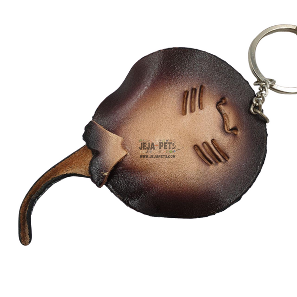 Ray Series Genuine Leather Handmade Keychains