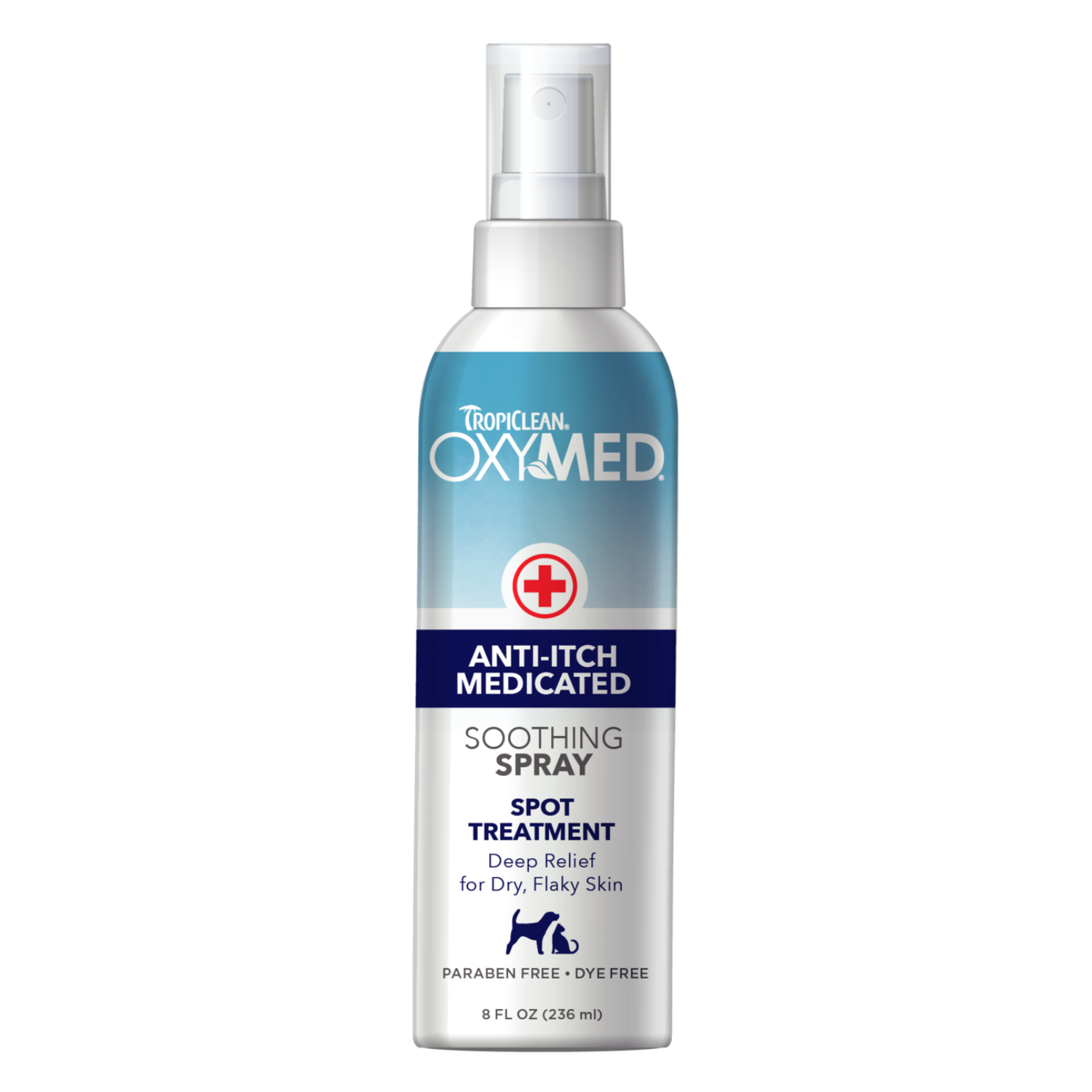 Tropiclean Oxymed Anti-Itch Medicated Spray - 236ml