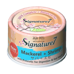 Signature7 Friday Mackerel & Shrimp Cat Canned Food - 70g