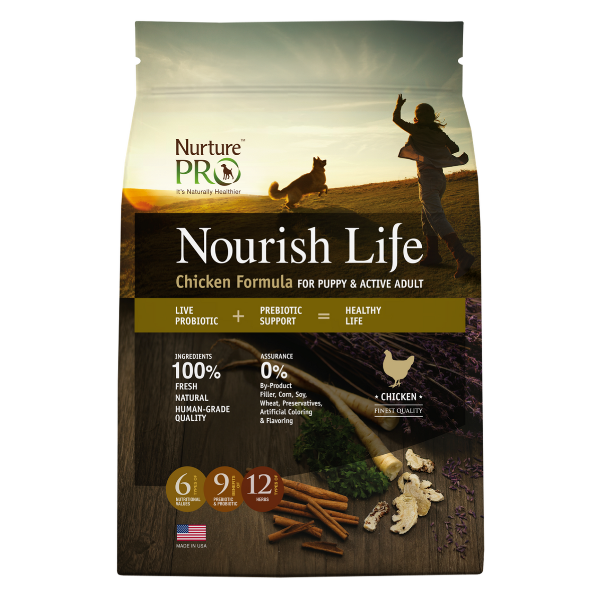 Nurture Pro Nourish Life Chicken - 1.81kg / 5.67kg / 11.79kg