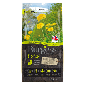 Burgess Excel Nature's Blend - 1.5kg