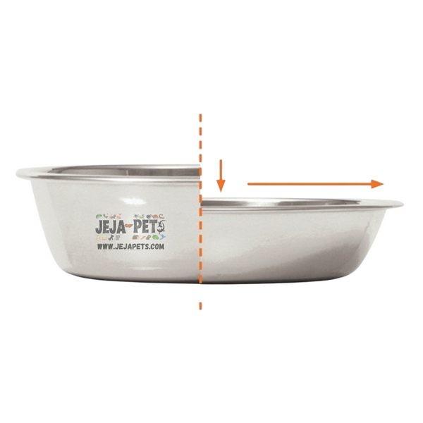 Catit Feeding Double Dish Bowl (White) - 2 x 200ml
