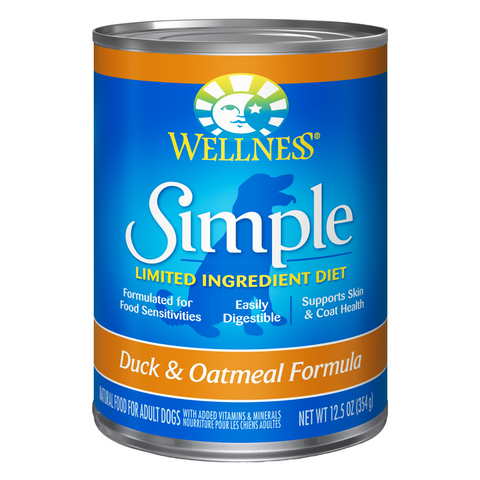 [DISCONTINUED] Wellness Simple Limited Ingredients (Duck & Oatmeal) - 354g