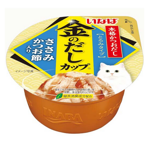 Ciao Kinnodashi Cup Chicken Fillet in Gravy Dried Bonito Flavor - 70g