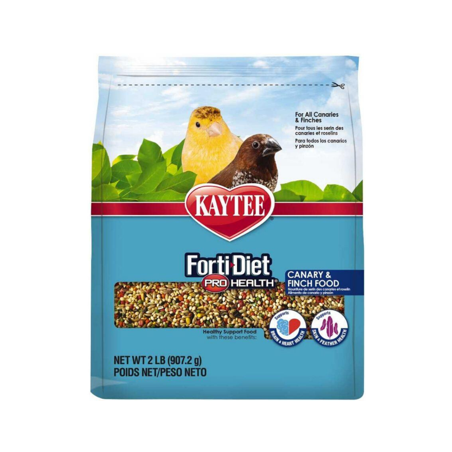 [DISCONTINUED] Kaytee Forti-Diet Pro Health Canary & Finch Food - 907g
