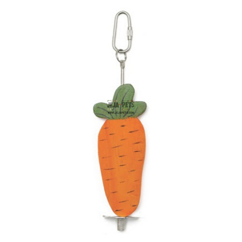 [DISCONTINUED] Living World Nibblers Wood Chews (Carrot) - 3.3 x 9.9 x 21.08 cm