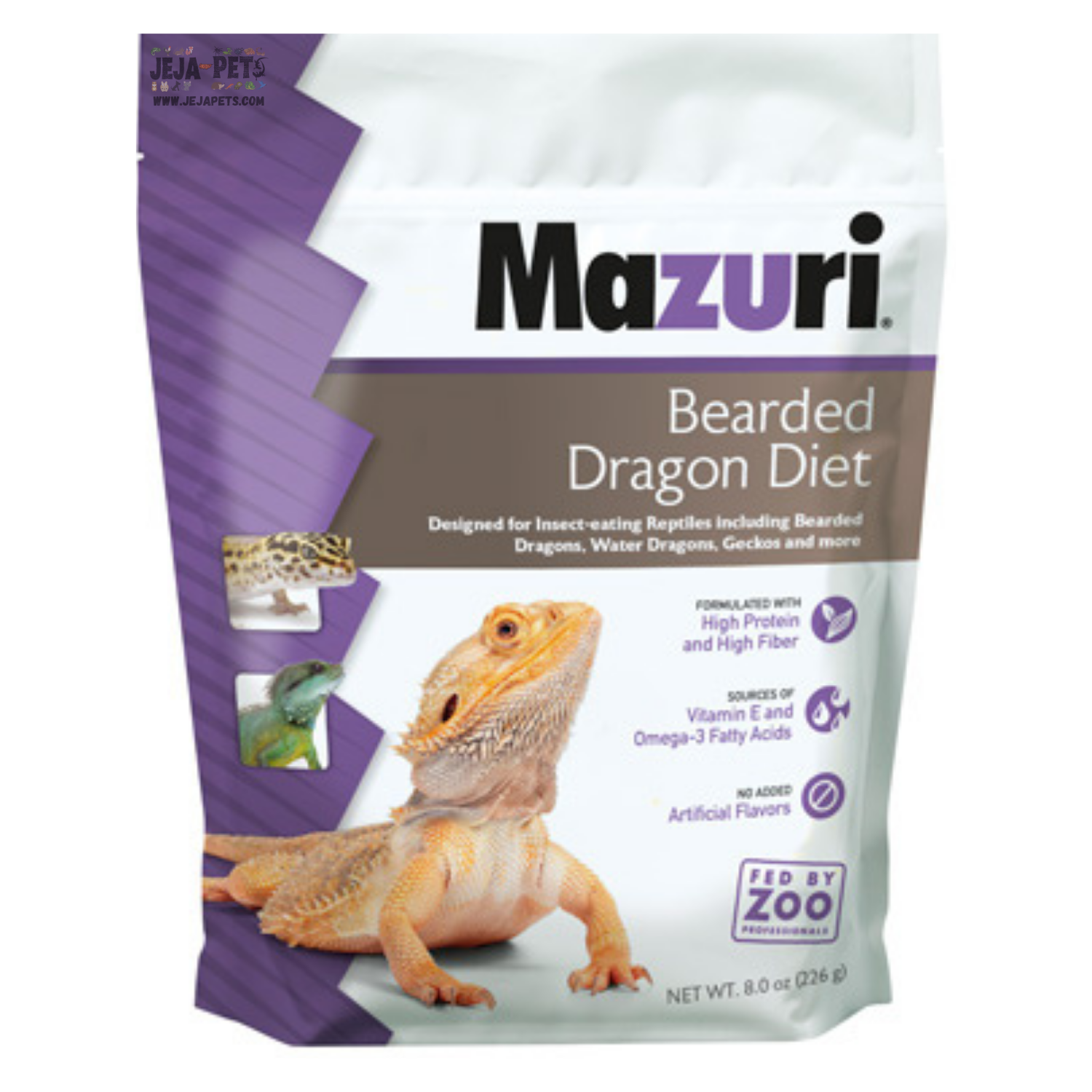 Mazuri Bearded Dragon Diet - 226g