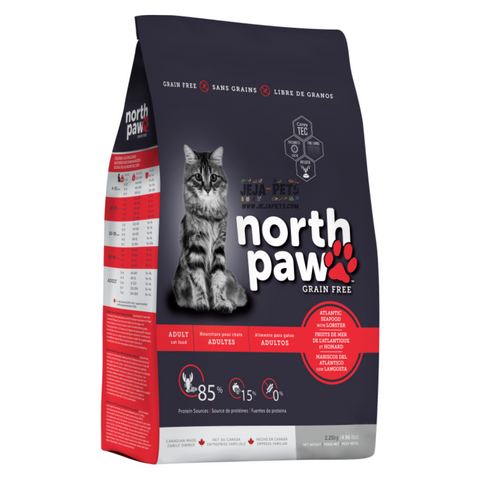 [DISCONTINUED] North Paw Atlantic Seafood with Lobster (Fish & Lobster Cat Food) - 2.25kg