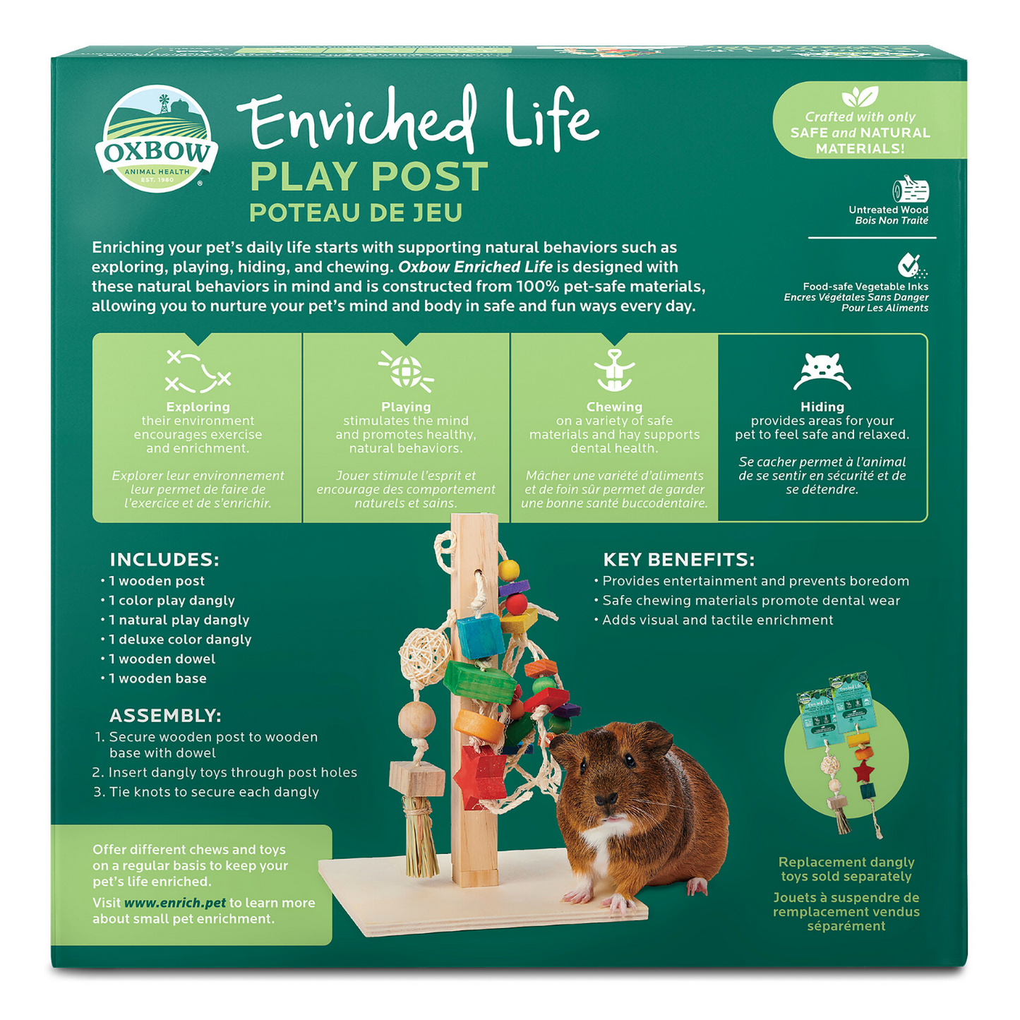 Oxbow Enriched Life Play Post