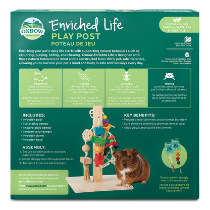 Oxbow Enriched Life Play Post