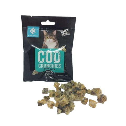 PurelyFish Cod Crunchies for Cats - 20g