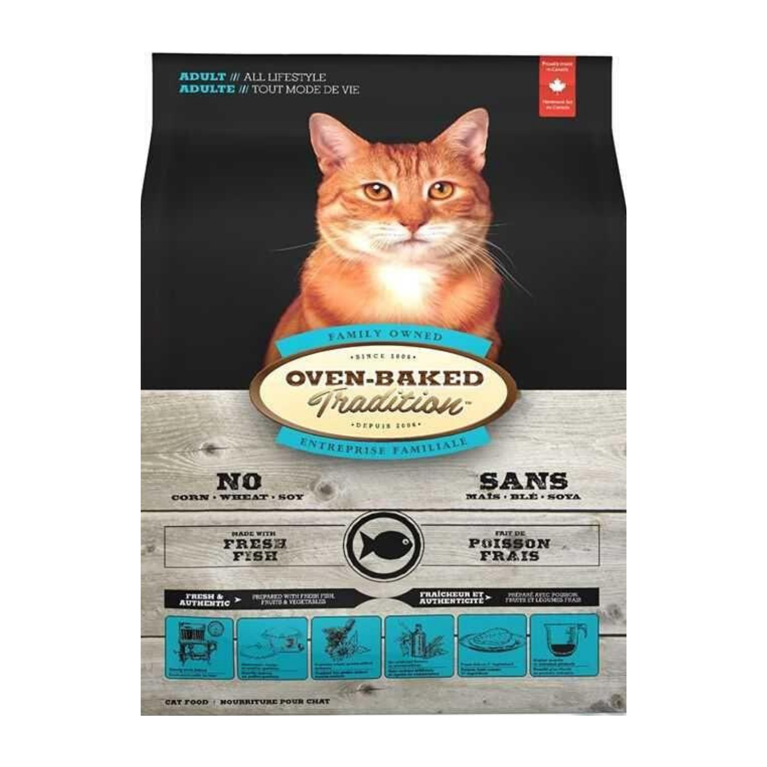 Oven-Baked Tradition (Fish) for Adult Cats - 1.13kg / 4.54kg