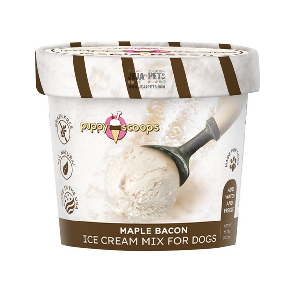 [DISCONTINUED] Puppy Cake Puppy Scoops Ice Cream Mix (Maple Bacon) - 65g / 130g