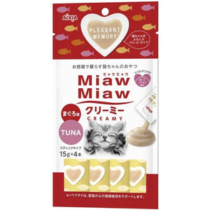 [DISCONTINUED] Aixia Miaw Miaw Creamy (Tuna) - 15g x 4