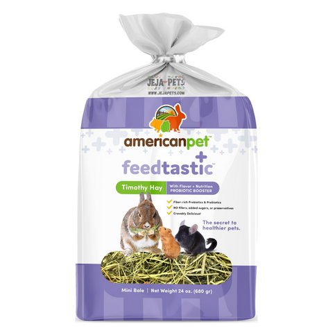 American Pet Diner Feedtastic Timothy Hay with Prebiotic Booster - 680g