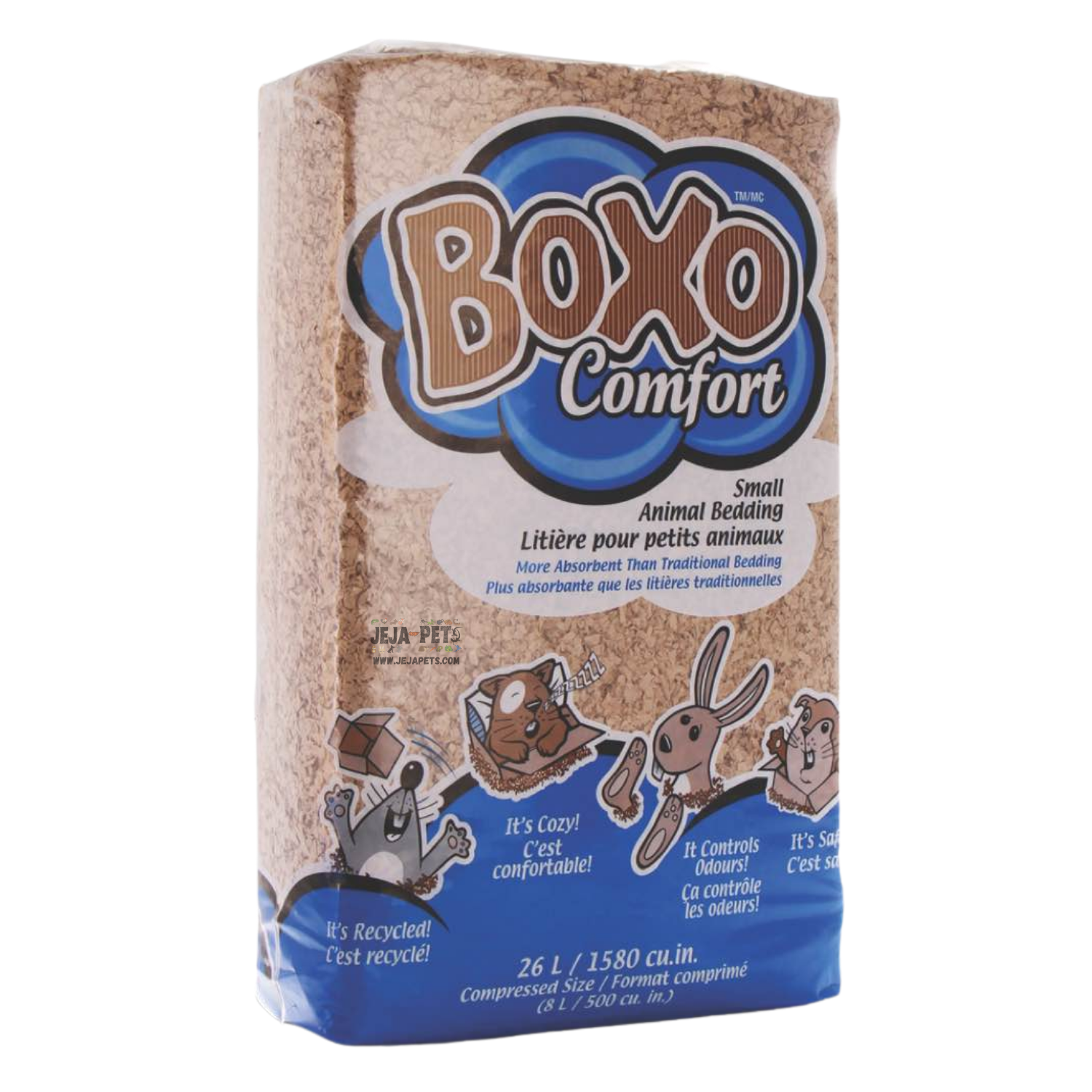 Boxo Comfort Natural Paper Bedding - 26L