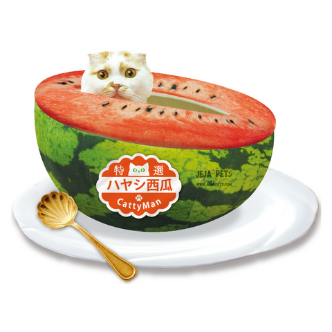 CattyMan Watermelon Cool Feel Bed - 45 x 25 x 45 cm