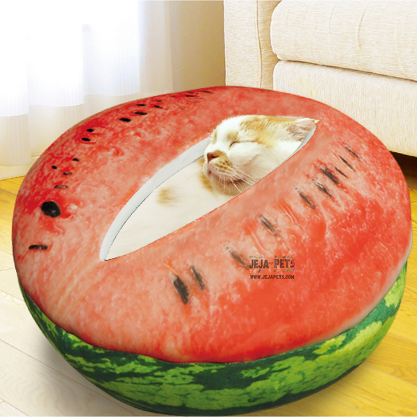 CattyMan Watermelon Cool Feel Bed - 45 x 25 x 45 cm