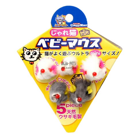 CattyMan Baby Mouse Toy - 5pcs