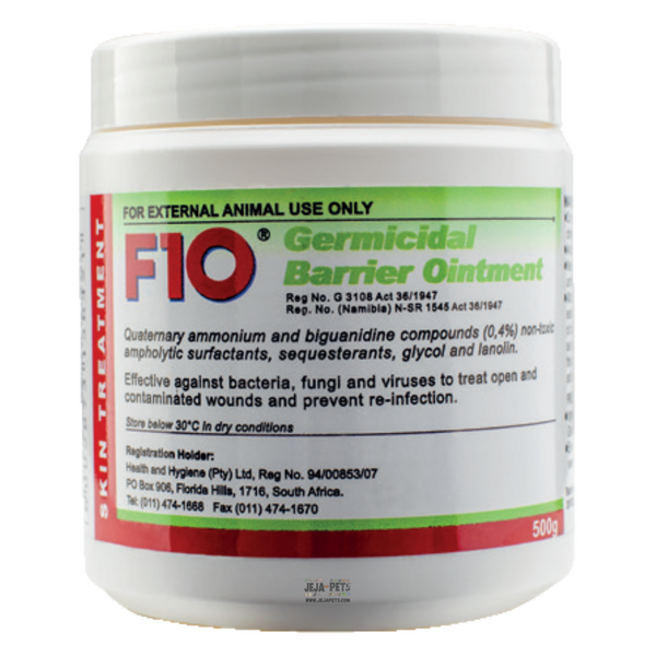 F10 Germicidal Barrier Ointment - 25g / 500g