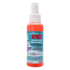 [DISCONTINUED] F10 Germicidal Wound Spray with Insecticide with Stain - 100ml