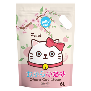 Jollycat Okara Cat Litter (Peach) - 6L