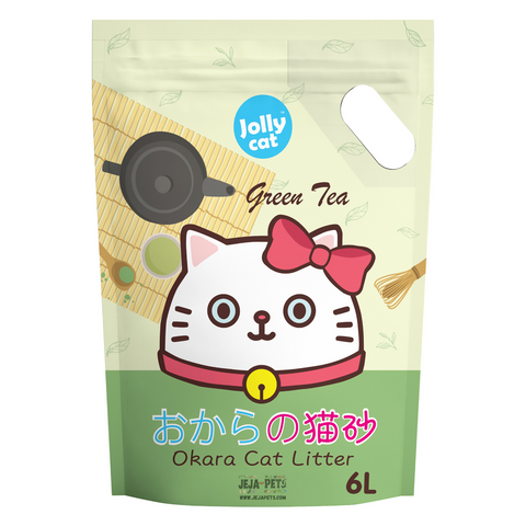 Jollycat Okara Cat Litter (Green Tea) - 6L