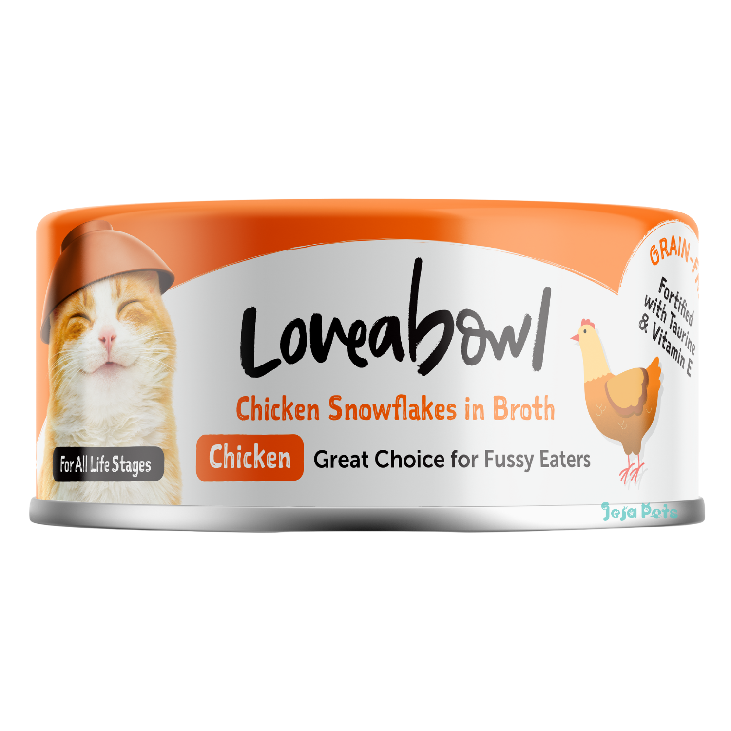 Loveabowl Chicken snowflakes in Broth - 70g