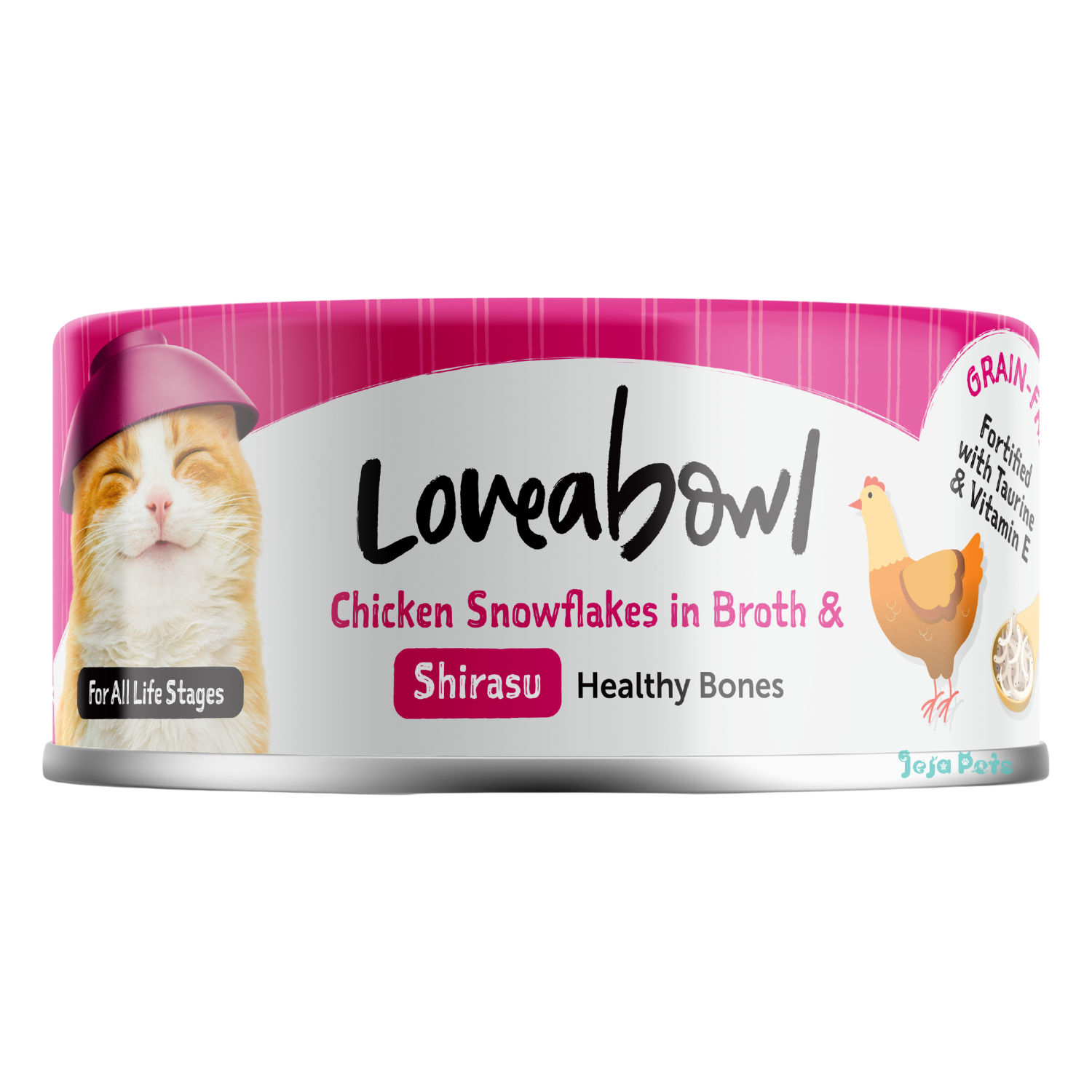 Loveabowl Chicken snowflakes in Broth with Shirasu - 70g