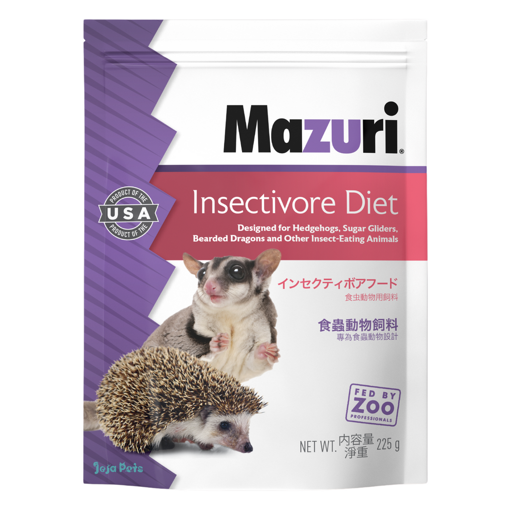 Mazuri Insectivore Diet - 225g / 11.34kg – Jeja Pets Mazuri Insectivore Diet - 225g / 11.34kg – Jeja Pets