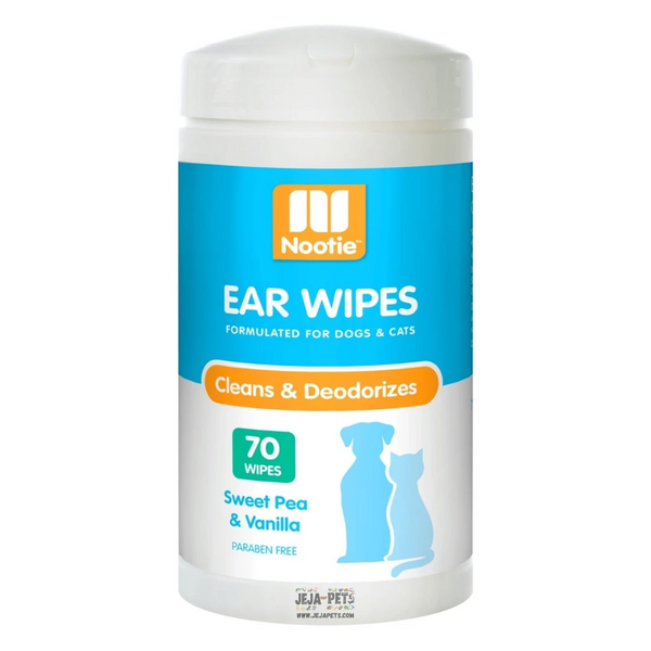 Nootie Ear Wipes Sweet Pea & Vanilla - 70 Wipes