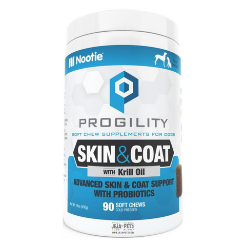 [DISCONTINUED] Nootie Progility Skin & Coat with Probiotics - 90 Large Soft Chews