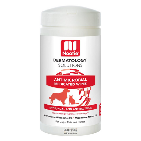 [DISCONTINUED] Nootie Antimicrobial Medicated Wipes for Dogs & Cats - 70 Wipes