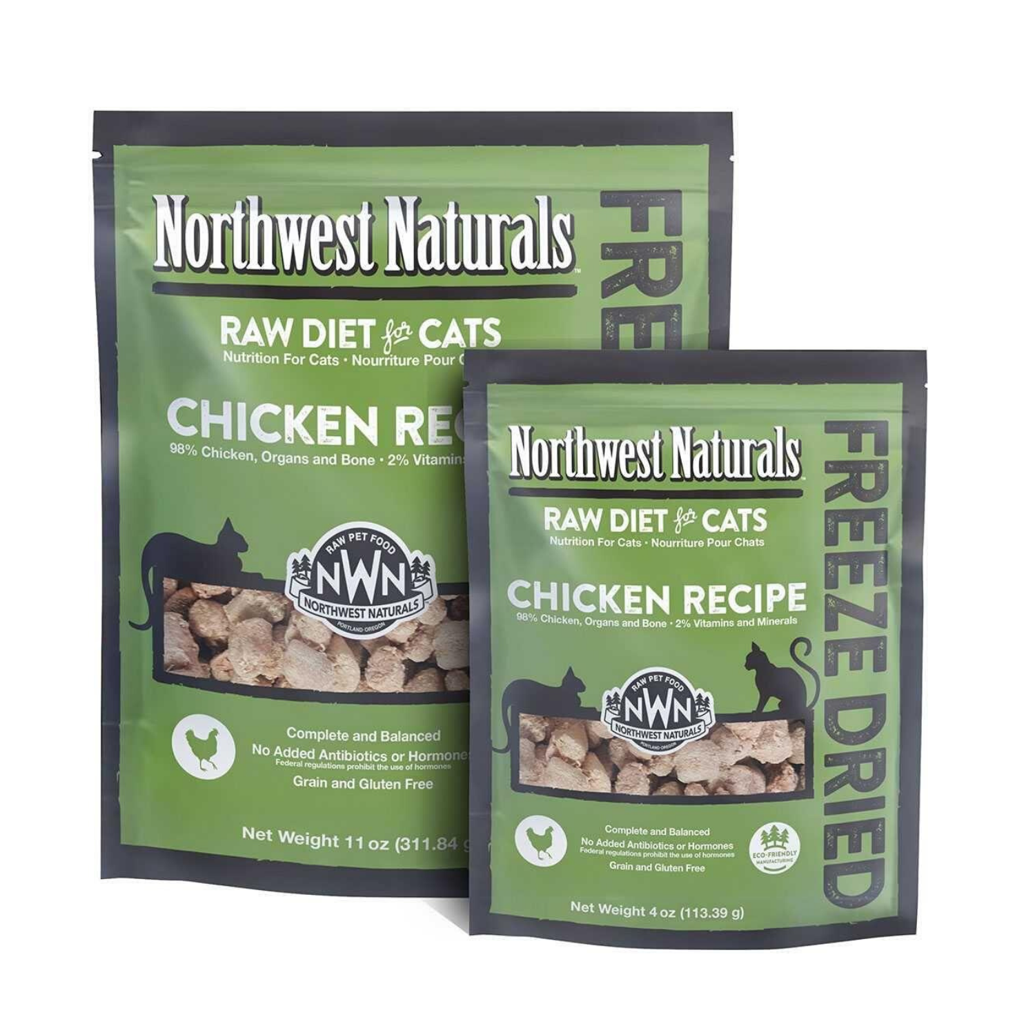 Northwest Naturals Raw Diet For Cats (Chicken) Freeze Dried Nibbles