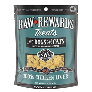 Northwest Naturals Raw Rewards (Chicken Liver) Treats 3oz