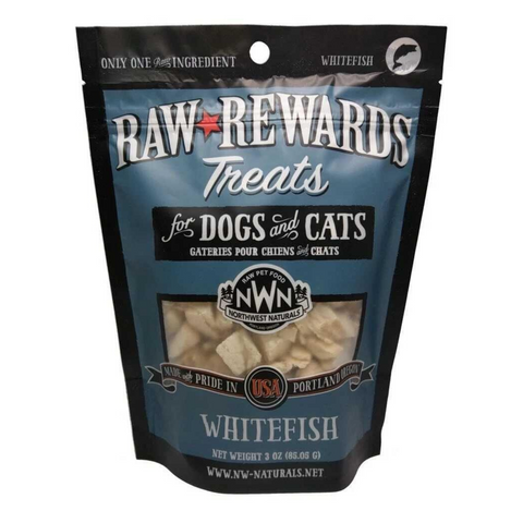 Northwest Naturals Raw Rewards (Whitefish) Treat 3oz