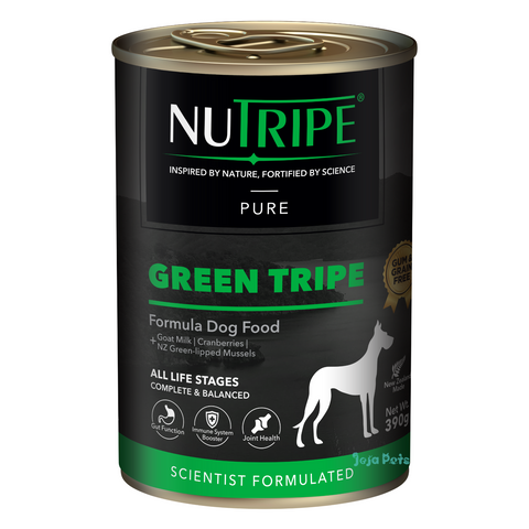 Nutripe Pure Green Tripe Dog (Gum-Free) - 390g