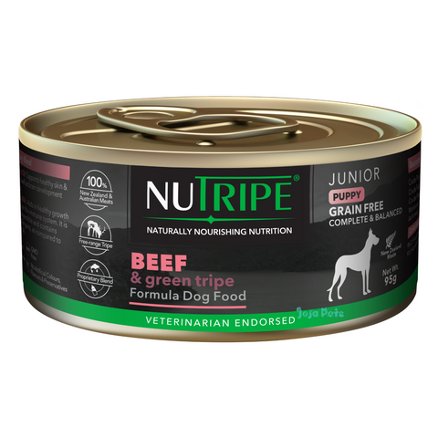 Nutripe Junior Beef & Green Tripe Puppy - 95g